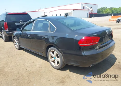 2013 Volkswagen Passat 2.5L Se from USA, damaged, VIN 1VWBP7A34DC008707